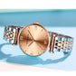 Women's Solid Stainless Steel Band Watch