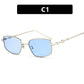 Square Irregular Women's Fashionable New High-grade Retro Sunglasses