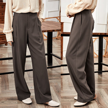 Fashion High Waist Wide Leg Trousers For Women