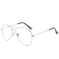 Retro glasses frame net red thin frame flat mirror