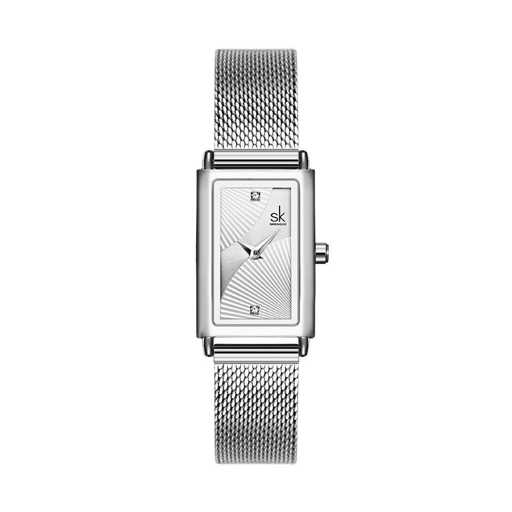 New Fashion Women's Watch Mesh Strap Watch Quartz Watch