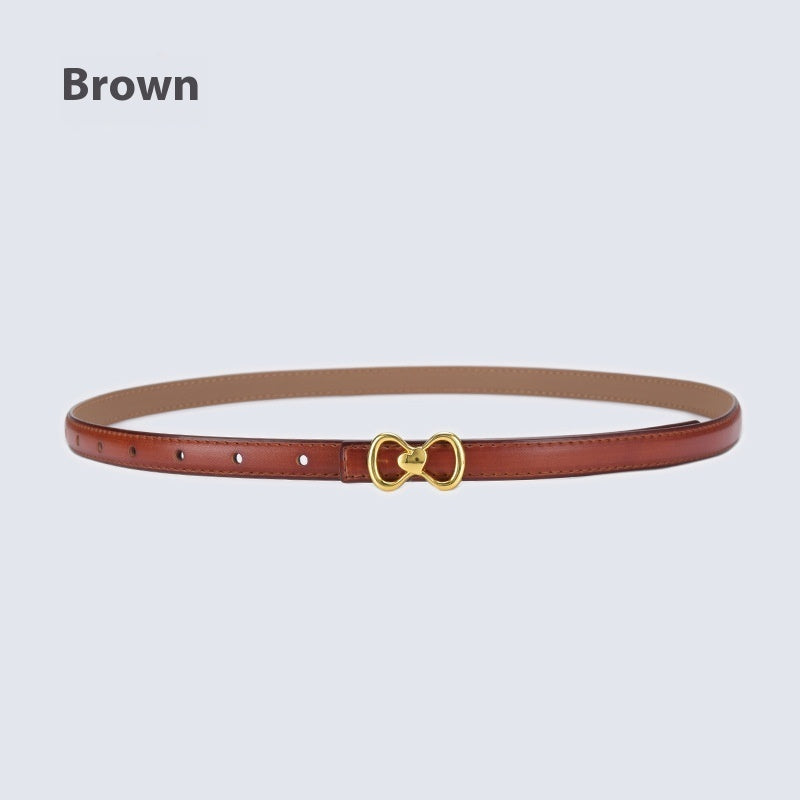 Women's Fashion All-matching Thin Belt