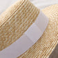 Seaside vacation straw hat