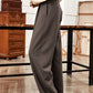 Fashion High Waist Wide Leg Trousers For Women