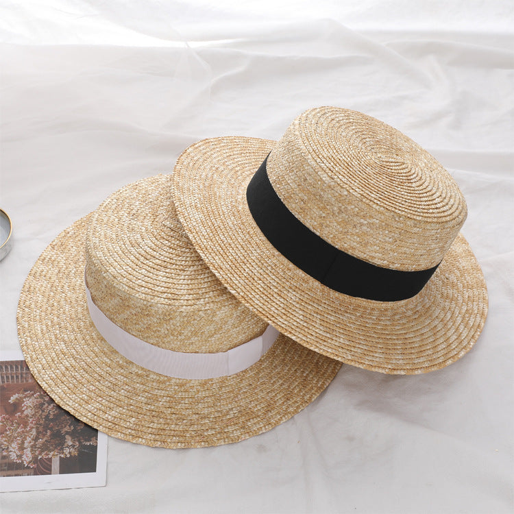 Seaside vacation straw hat