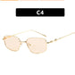 Square Irregular Women's Fashionable New High-grade Retro Sunglasses