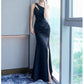 Women's Solid Color Camisole Long Evening Dress