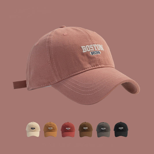 Women's Fashion All-match Embroidery Peaked Hat