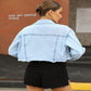 Fashion Loose Short Denim Jacket