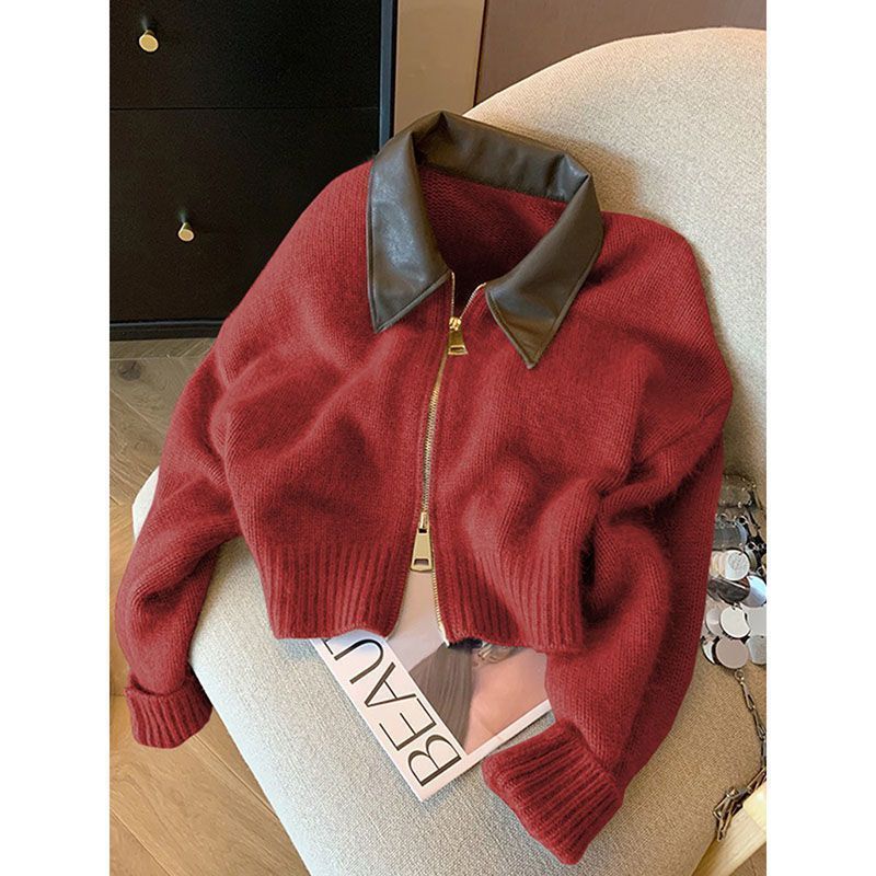 Idle Style Soft Glutinous Cardigan Sweater