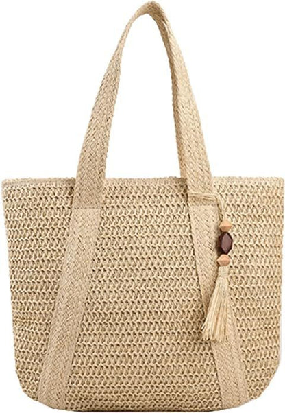 Beach Weaving Tassel Women's Straw Handbag