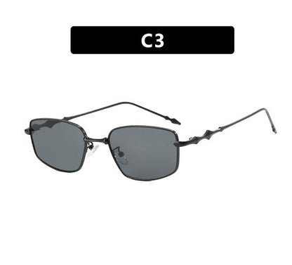 Square Irregular Women's Fashionable New High-grade Retro Sunglasses