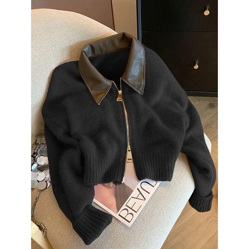 Idle Style Soft Glutinous Cardigan Sweater