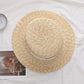 Seaside vacation straw hat