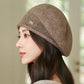 Women's Autumn And Winter Fashionable All-match Wool Knitted Hat