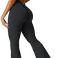 Women Sleeveless Flare Jumpsuits Fitness Yoga Long Pants