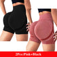 New Yoga Shorts High Waist Hip Lift Running Fitness Sportswear