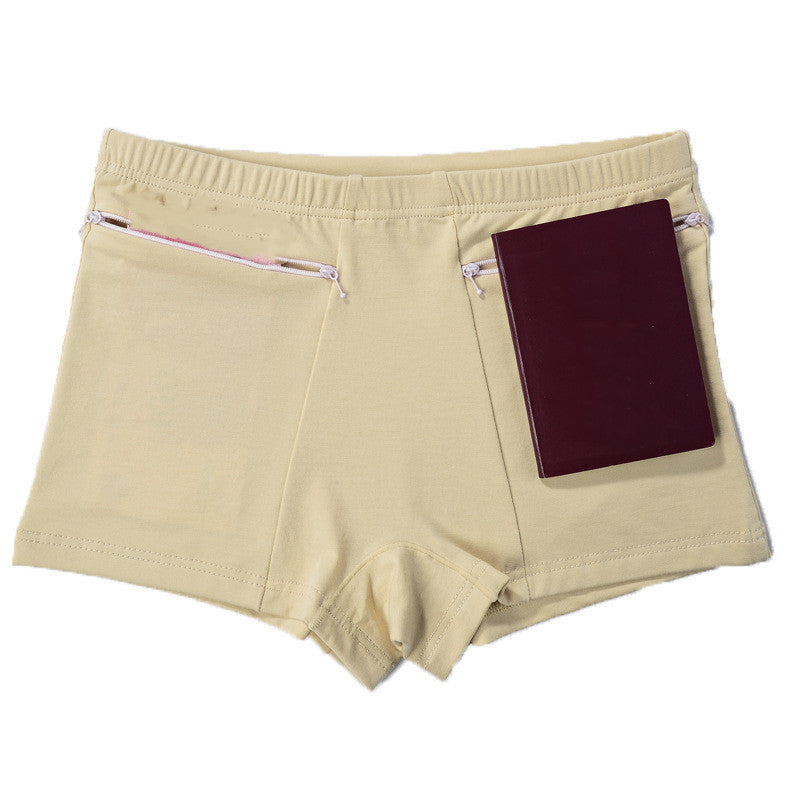 Safe High Waist Breathable Simple Boxer Briefs