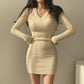 Women's Underwear Sweater Hip Wrap Skirt