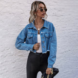 Fashion Loose Short Denim Jacket