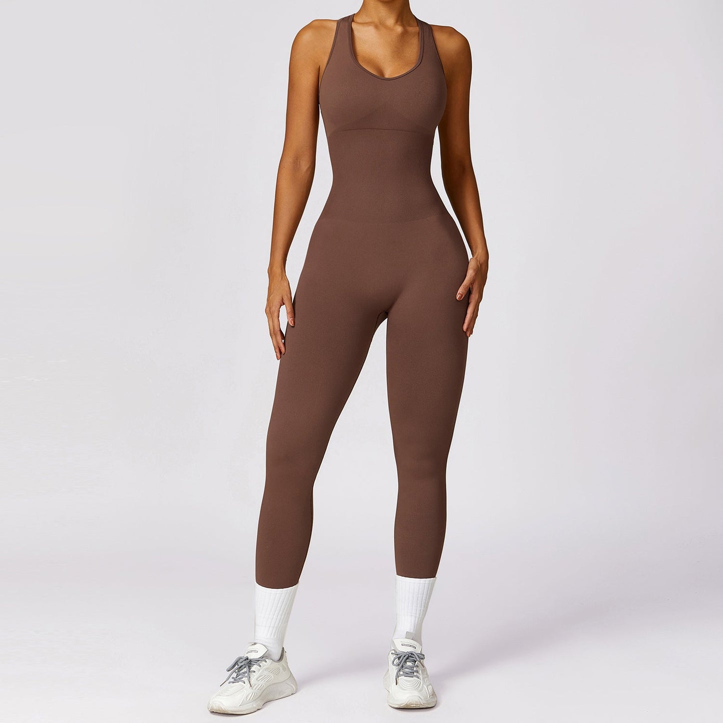 Tight Sports Back Shaping One-piece Women