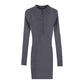 Women's Fashion Slim Knit Long Sleeve Dress