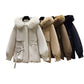 Plus Size Korean Coat Warm