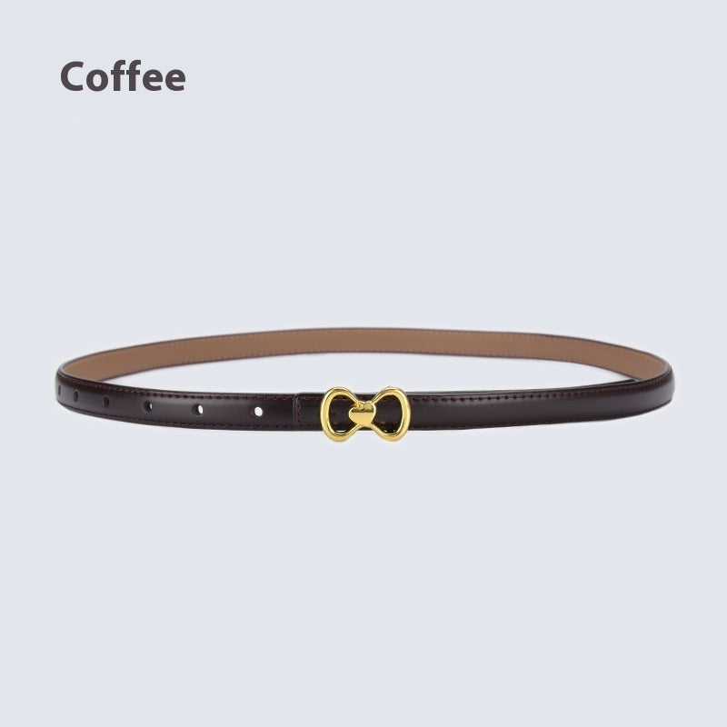 Women's Fashion All-matching Thin Belt