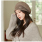 Women's Autumn And Winter Fashionable All-match Wool Knitted Hat