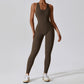 High Elastic One-piece Yoga Jumpsuit Women