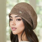 Women's Autumn And Winter Fashionable All-match Wool Knitted Hat